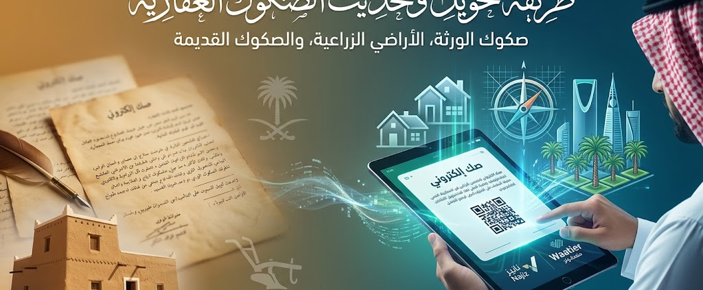 تحديث الصكوك العقارية